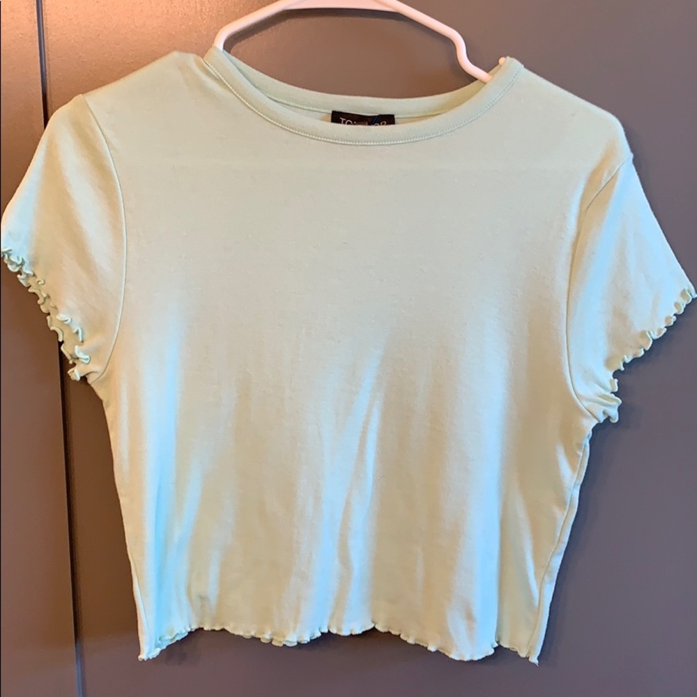 Topshop Crop Tee